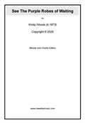 See the Purple Robes of Waiting – Kirsty Woods (Sheet Music)