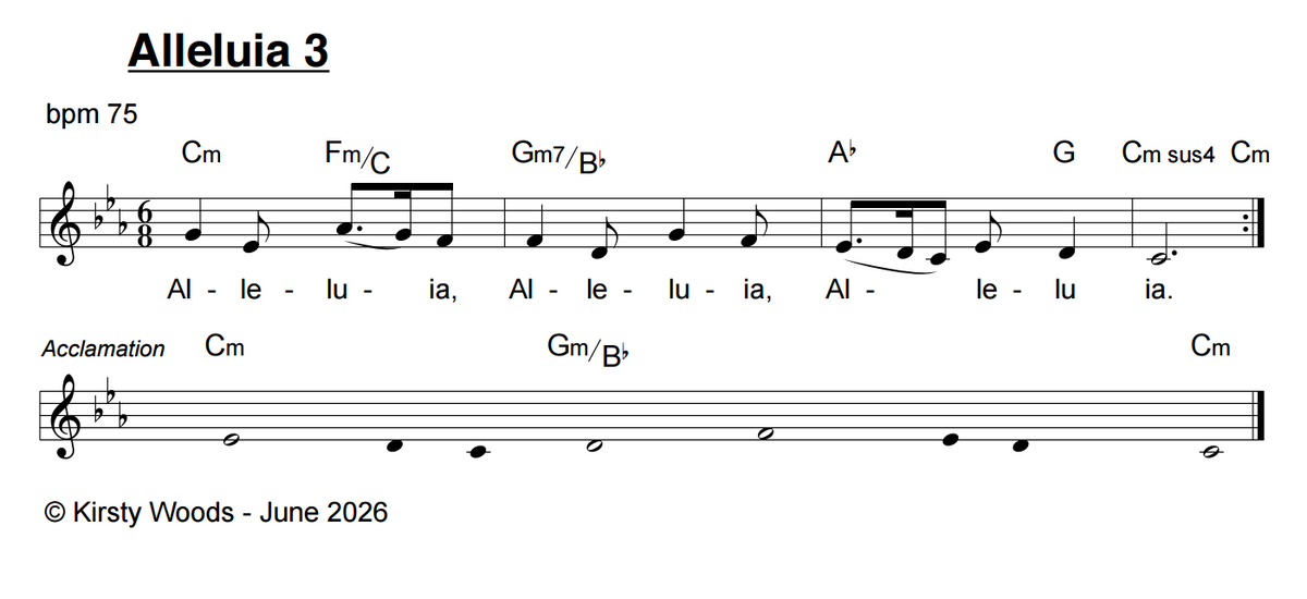 Alleluia 3