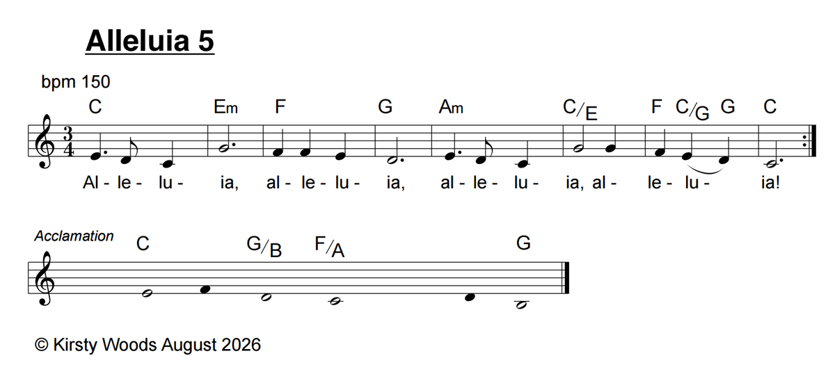 Alleluia 5