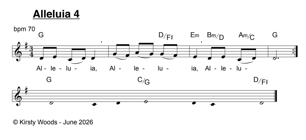 Alleluia 4