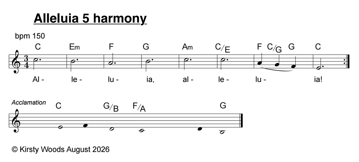 Alleluia 5