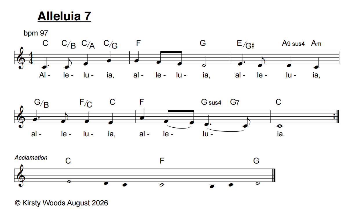 Alleluia 7