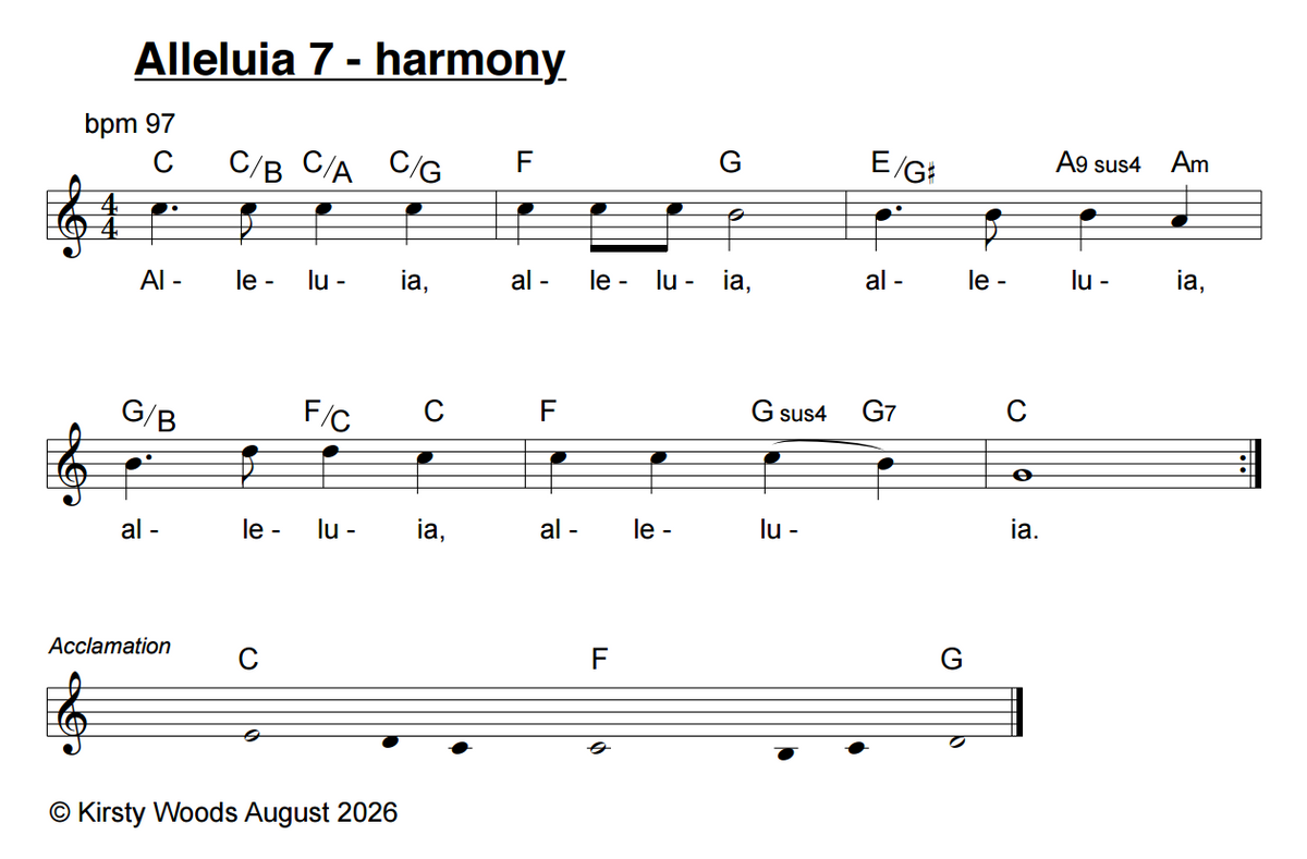 Alleluia 7